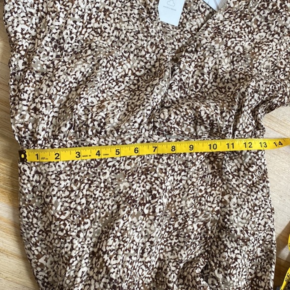 Zara brown printed dress - Picture 12 of 14